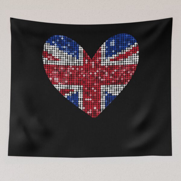 Item preview, union jack glitter Essential T-Shirt designed and sold by TobHatfield.