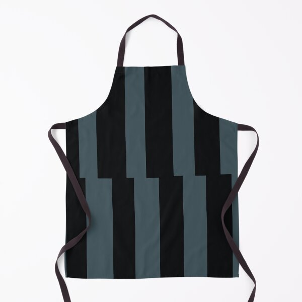 Item preview, Dark Blue Black Abstract Stripe Vertical Pattern Pairs Valspar 2023 COTY Everglade Deck 5011-3 designed and sold by ColorOfTheYears.