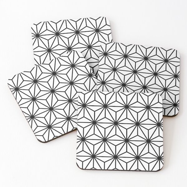 Item preview, Sacred Geometry Star Pattern | Black On White designed and sold by ghost888.