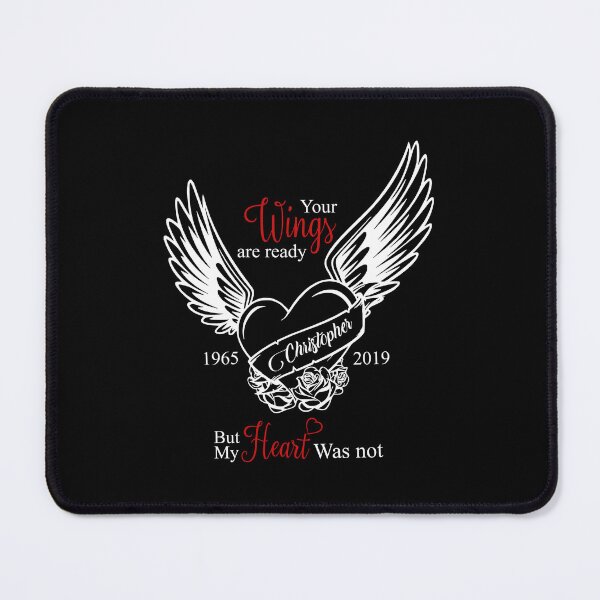 Item preview, Your Wings Are Ready Custom Name Memorial Husband Personalized Name Tee Custom Year My Heart Was Not Family d designed and sold by sobiloprater7.