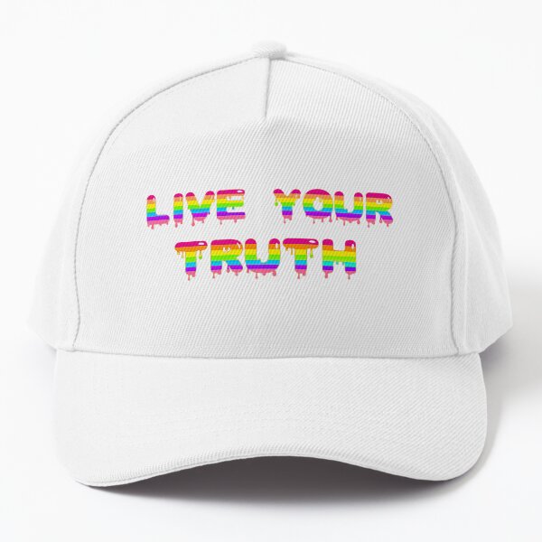 Live Your Truth (Rainbow Version) Baseball Cap