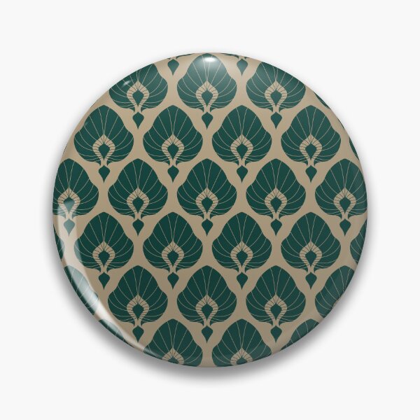Item preview, Art Deco Style Asian Fan Pattern designed and sold by MakeitMelo.