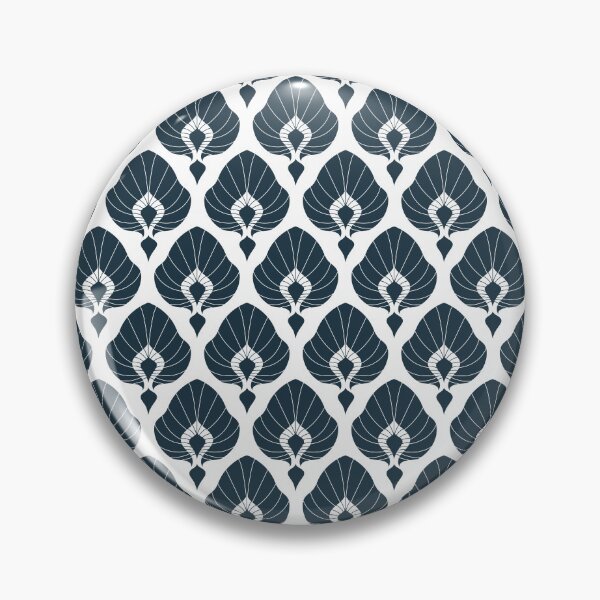 Item preview, Art Deco Style Asian Fan Pattern designed and sold by MakeitMelo.