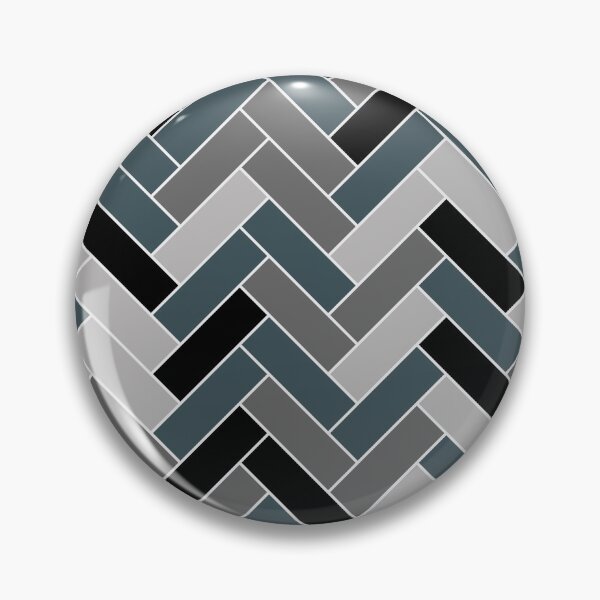 Item preview, Dark Blue Black Gray Herringbone Pattern Pairs Valspar 2023 COTY Everglade Deck 5011-3 designed and sold by ColorOfTheYears.