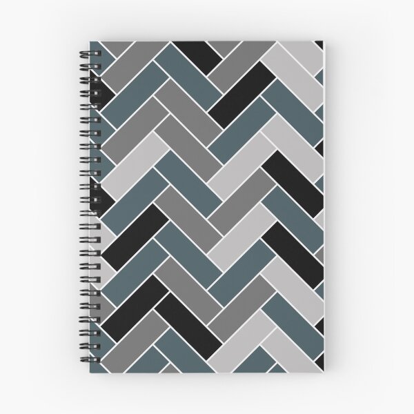 Item preview, Dark Blue Black Gray Herringbone Pattern Pairs Valspar 2023 COTY Everglade Deck 5011-3 designed and sold by ColorOfTheYears.