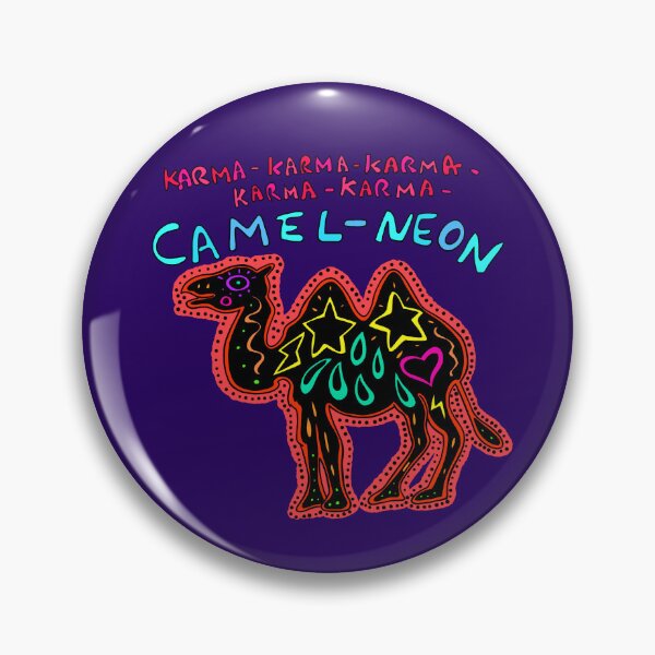 Item preview, The Camel-neon of Karma designed and sold by MickeyLaLa.