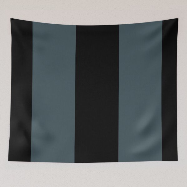 Item preview, Dark Blue Black Minimal Vertical Stripe Pattern Pairs Valspar 2023 COTY Everglade Deck 5011-3 designed and sold by ColorOfTheYears.