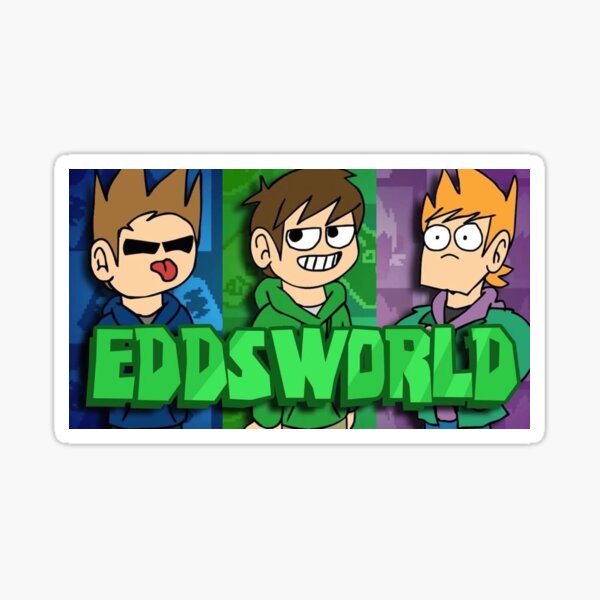 Matt Eddsworld  Sticker for Sale by Infodrawz