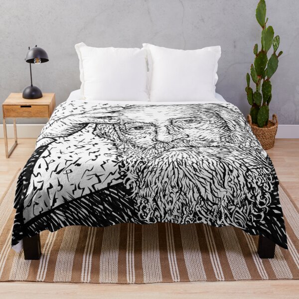 Item preview, MARTIN BUBER - ink portrait .1 designed and sold by lautir.