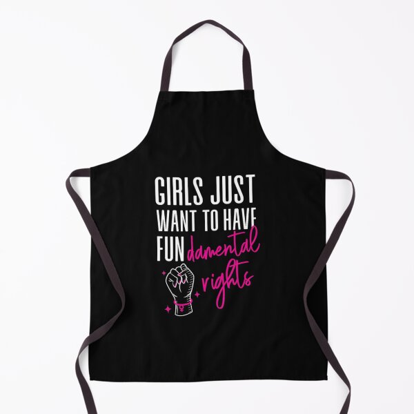 Aperçu de l'œuvre Les filles drôles veulent juste avoir un cadeau fondamental des droits de l'homme pour les filles T-shirt premium échancré créée et vendue par TobHatfield.