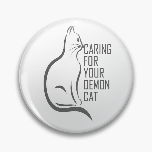 Item preview, Caring for your demon cat designed and sold by AliH72.