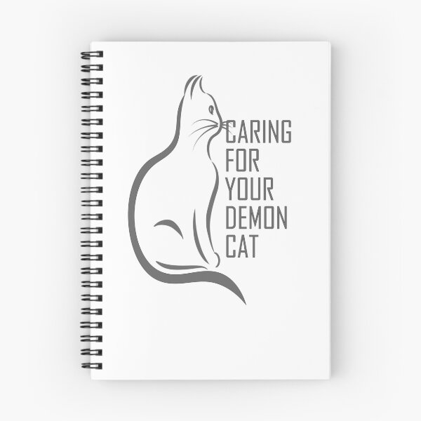 Item preview, Caring for your demon cat designed and sold by AliH72.