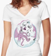 Sharon Needles Women's Fitted V-Neck T-Shirt