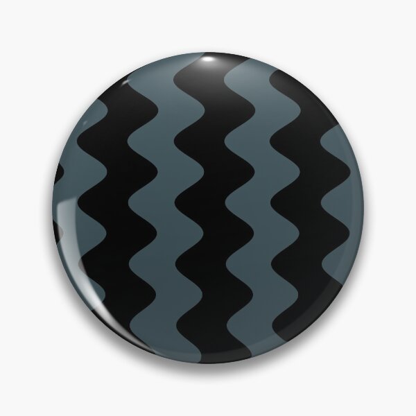 Item preview, Dark Blue Black Wavy Vertical Rippled Stripe Pattern Pairs Valspar 2023 COTY Everglade Deck 5011-3 designed and sold by ColorOfTheYears.