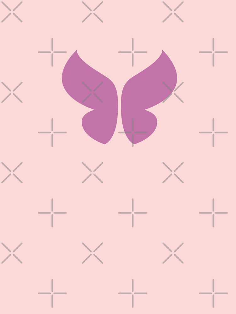 Tomorrow Pink Butterfly - Festival Kids T-Shirt