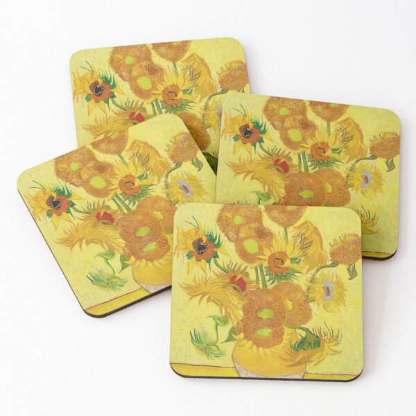 Aperçu de l'œuvre Tournesols de Vincent Van Gogh (1888) créée et vendue par VintageArtRepro.