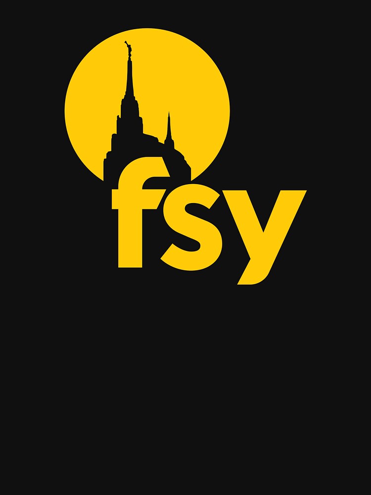 "fsy orange, rome italy temple logo" Tshirt for Sale by LANDTees