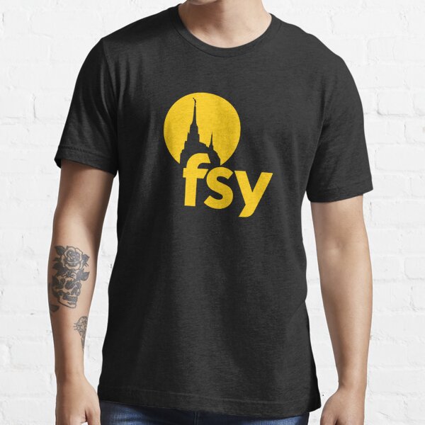 "fsy orange, rome italy temple logo" Tshirt for Sale by LANDTees