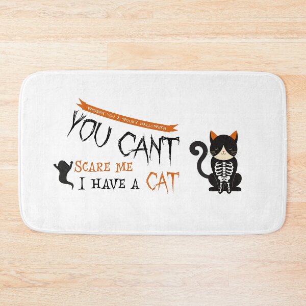 Item preview, Halloween cat Trick or treat wipe your feet  designed and sold by Letul.