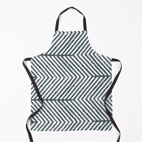 Item preview, Dark Blue White Abstract Diagonal Chevron Stripe Pattern Valspar 2023 COTY Everglade Deck 5011-3 designed and sold by ColorOfTheYears.