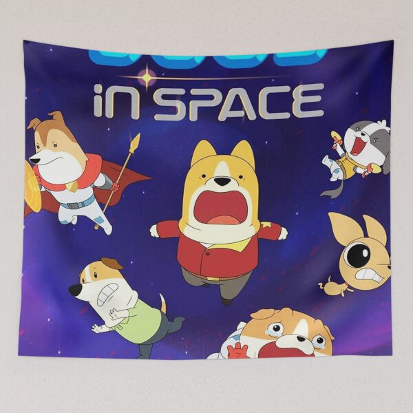 Aperçu de l'œuvre Film Doge dans l'espace créée et vendue par ying -anime.