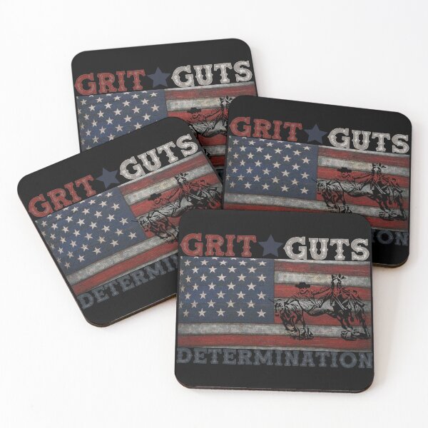 Item preview, Steer Wrestlers - Grit, Guts, and Determination - Steer Wrestlers Quotes designed and sold by handsoftime2020.
