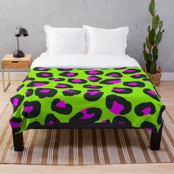 Artikelvorschau, Animal Print Leopard Pink und Limette entworfen und verkauft von AichaShopS.