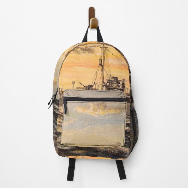 Item preview, Corvette K63 Warship in the Arctic Sea  designed and sold by Mackenzie Moulton International Artist .
