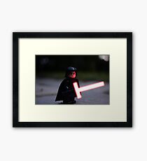 LEGO Dark Force Master Framed Print
