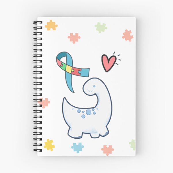 Item preview, Concienciación sobre el autismo Brontosaurio Dinosaurio Rompecabezas Corazón Autismo designed and sold by AichaShopS.