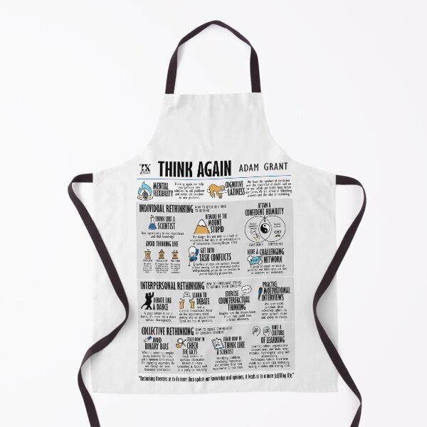 Item preview, Visual Book Think Again (Adam Grant) designed and sold by TKsuited.