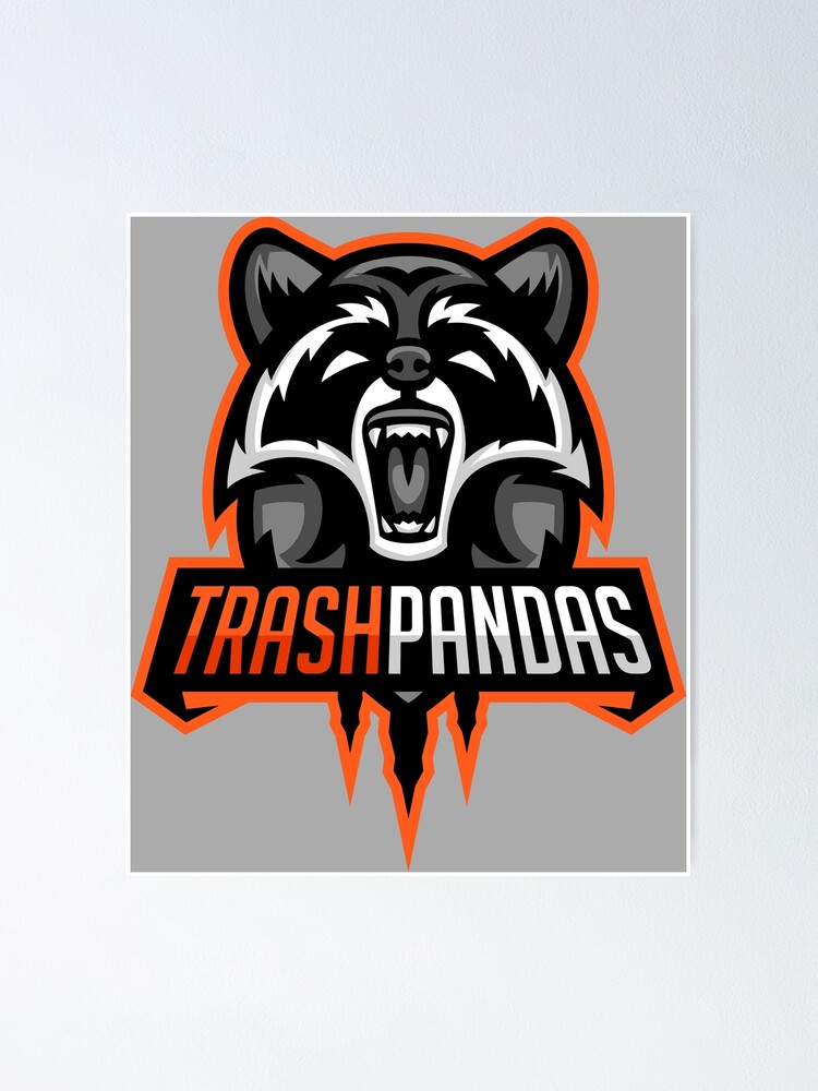 Team Trash Pandas Poster for Sale by artlahdesigns