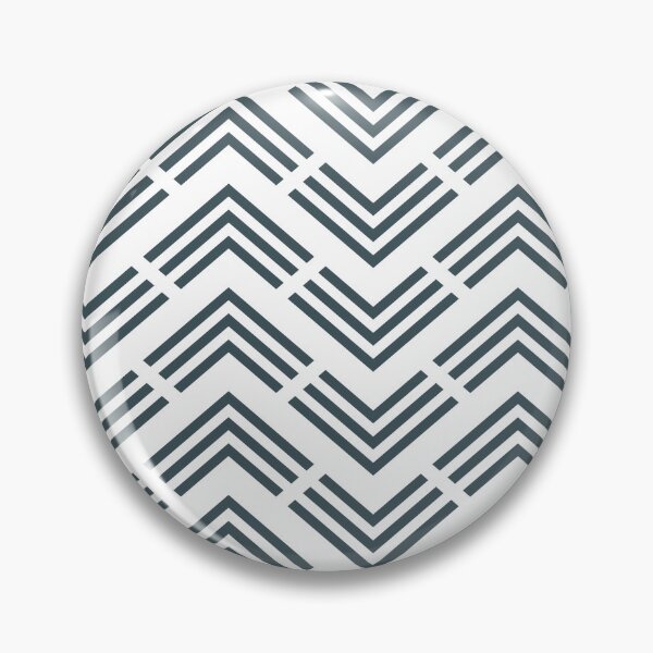 Item preview, Dark Blue White Chevron Rhombus Pattern Pairs Valspar 2023 COTY Everglade Deck 5011-3 designed and sold by ColorOfTheYears.