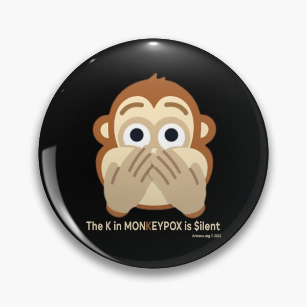 Item preview, The K in Monkeypox Essential T-Shirt designed and sold by TobHatfield.