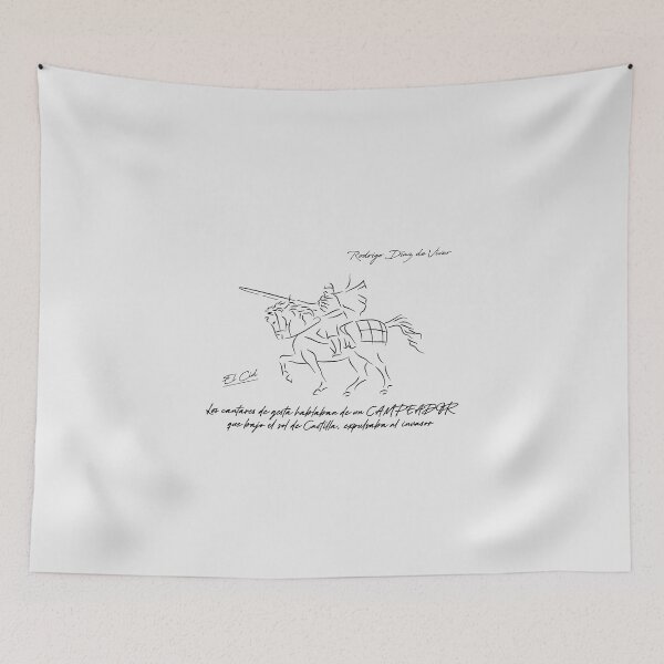 Item preview, El Cid Campeador (black line) designed and sold by Canvel.