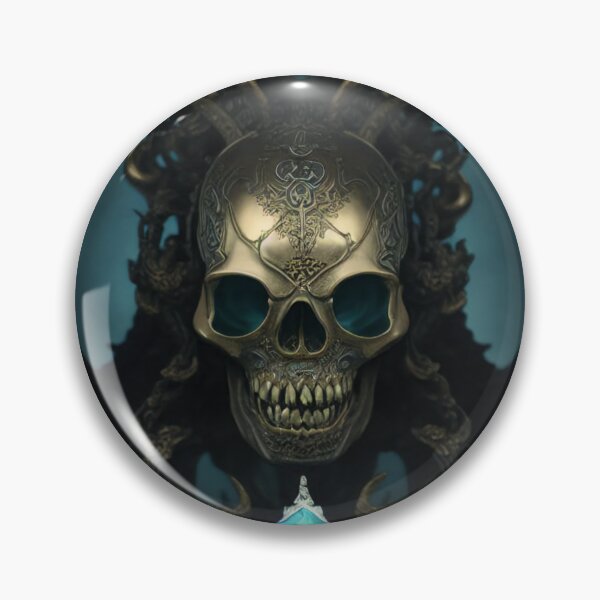 Item preview, Bronzed Skull designed and sold by CherryBlack.