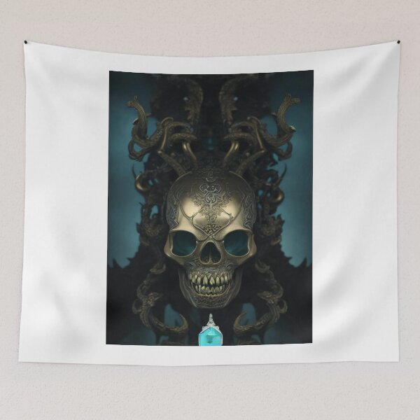 Item preview, Bronzed Skull designed and sold by CherryBlack.
