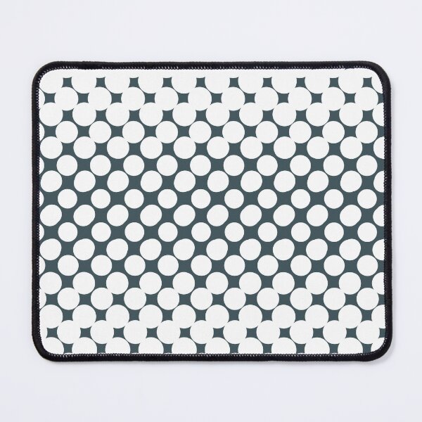 Item preview, Dark Blue White Halftone Abstract Polka Dot Pattern Pairs Valspar 2023 COTY Everglade Deck 5011-3 designed and sold by ColorOfTheYears.