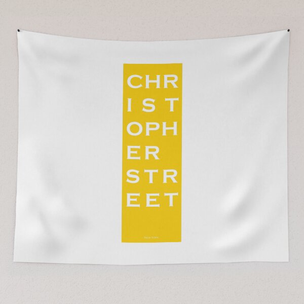 Item preview, Christopher Street - NYC - Yellow designed and sold by Hell-Prints.