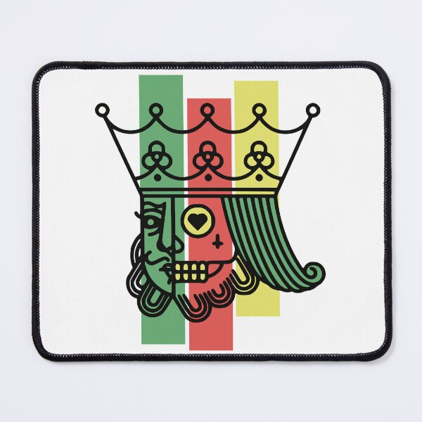 Item preview, The Skull of the King of hearts , Playing cards tattoo sticker/shirt designed and sold by zahirshop.