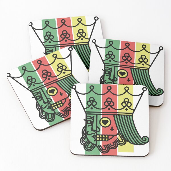 Item preview, The Skull of the King of hearts , Playing cards tattoo sticker/shirt designed and sold by zahirshop.