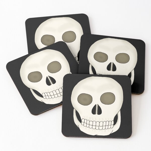 Item preview, Skull on black designed and sold by Encie-Designs.