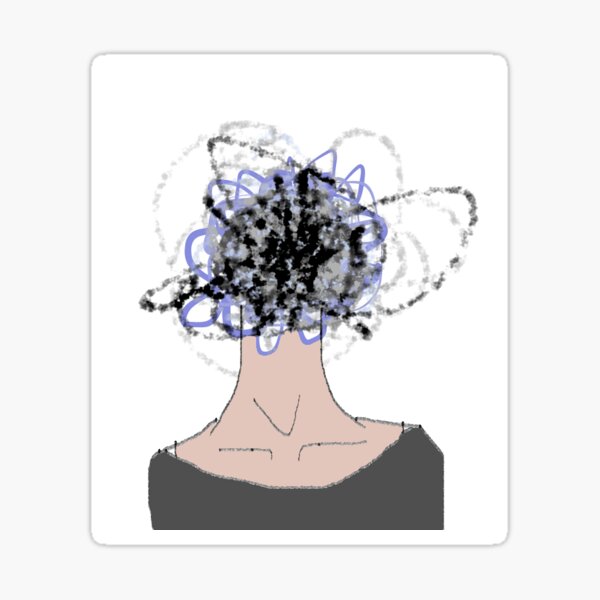 Item preview, brain fog designed and sold by oddityghosting.