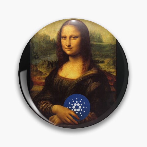 Item preview, Mona Lisa Cardano ADA designed and sold by Crypmetal.