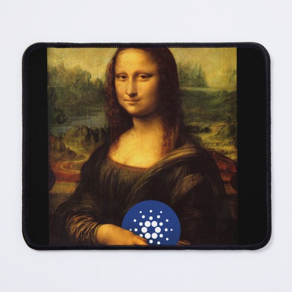 Item preview, Mona Lisa Cardano ADA designed and sold by Crypmetal.