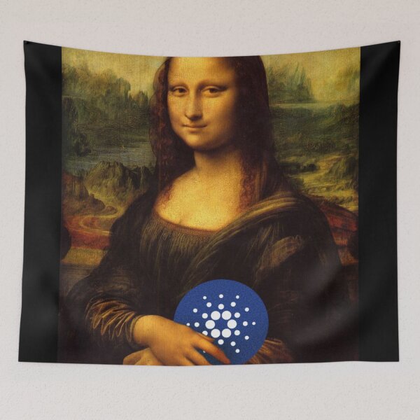 Item preview, Mona Lisa Cardano ADA designed and sold by Crypmetal.