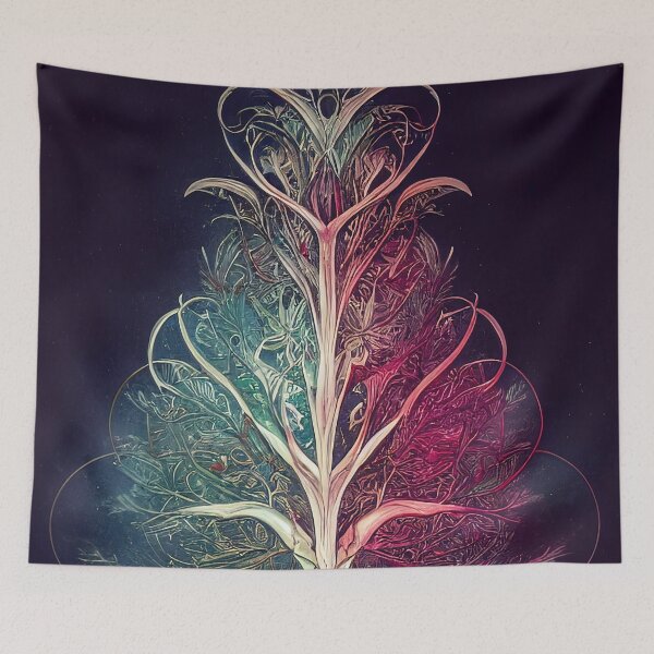 Item preview, Christmas Tree of Ethereal Light and Love - no text version designed and sold by XmasPatterns.