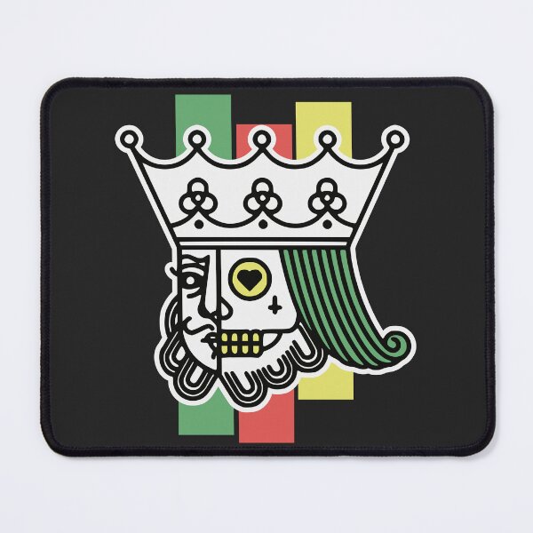 Item preview, Skull of the King of hearts , Playing cards tattoo sticker/shirt designed and sold by zahirshop.