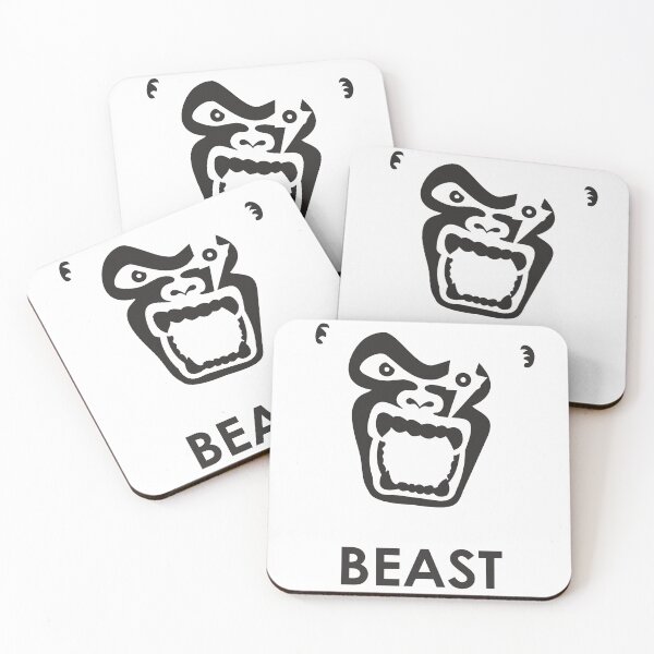 Item preview, Instinct - Black Gorilla Beast designed and sold by XOOXOO.