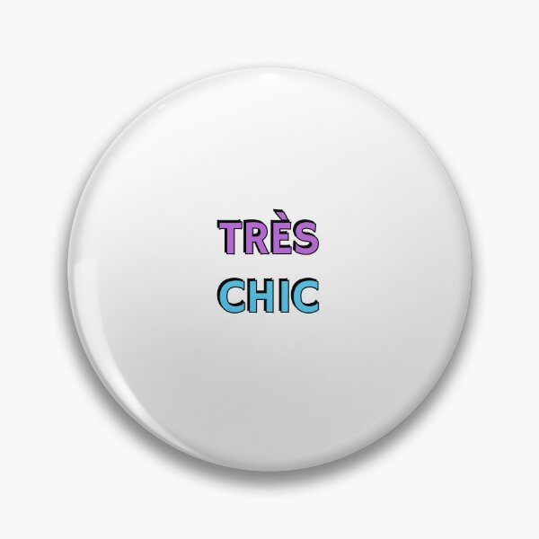 Item preview, Très chic - French designed and sold by Inspirationmotivation.